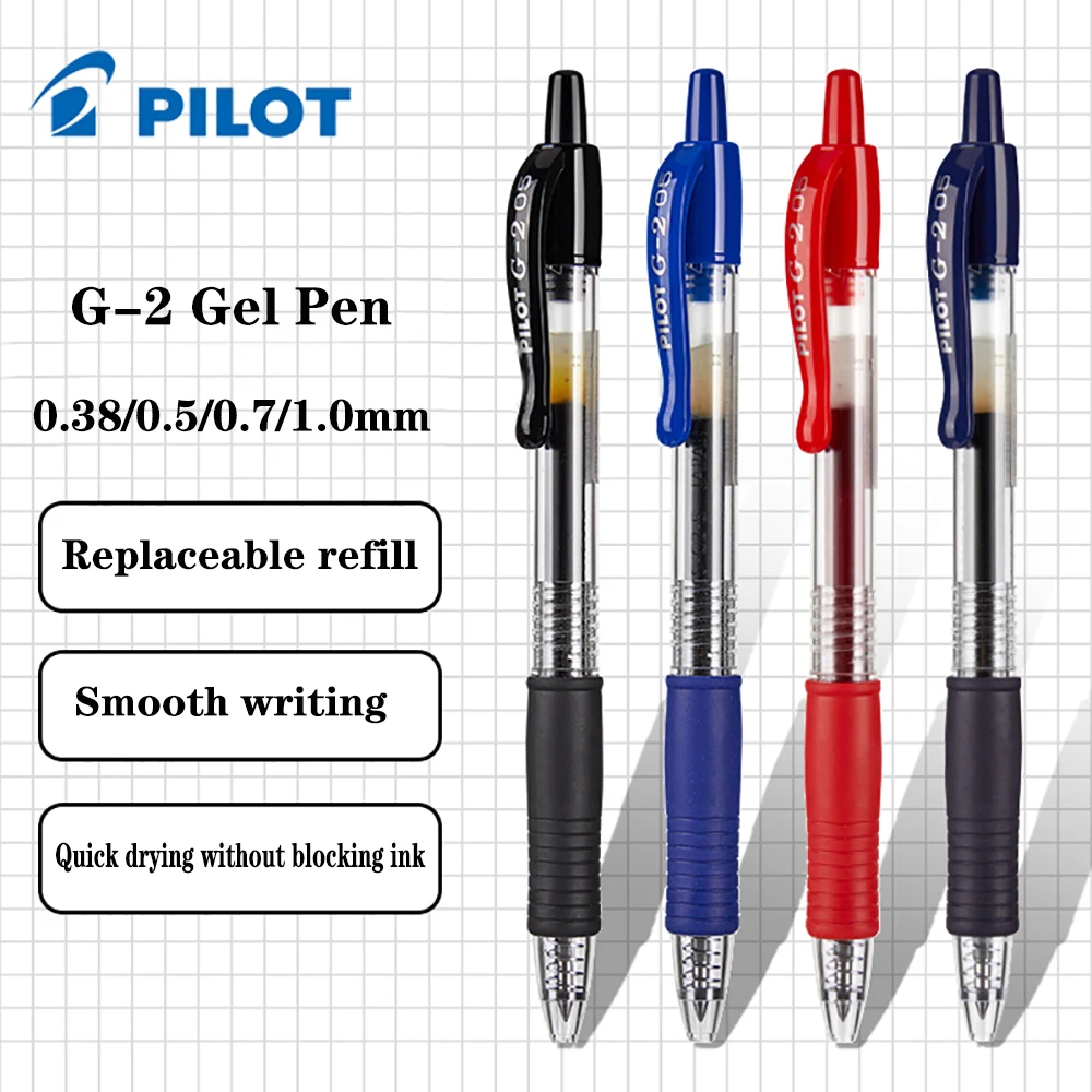 Pilot Pen G2 - 일본 파일럿 젤 펜 G-2 BL-G2,