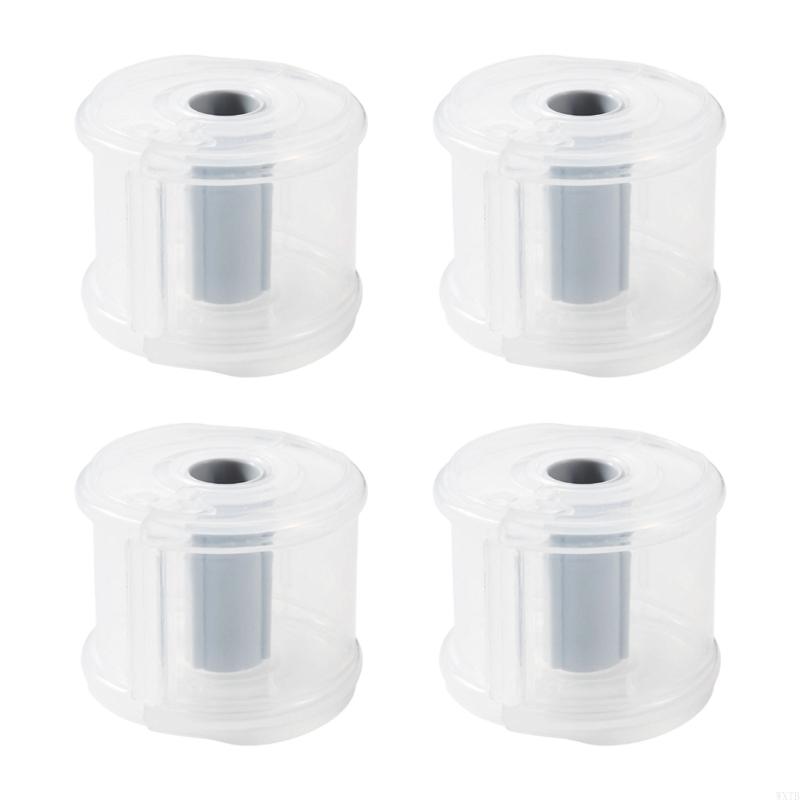 Tape Dispenser Weighted - 4Pcs 플라스틱 테이프 보관 용기 효율적인