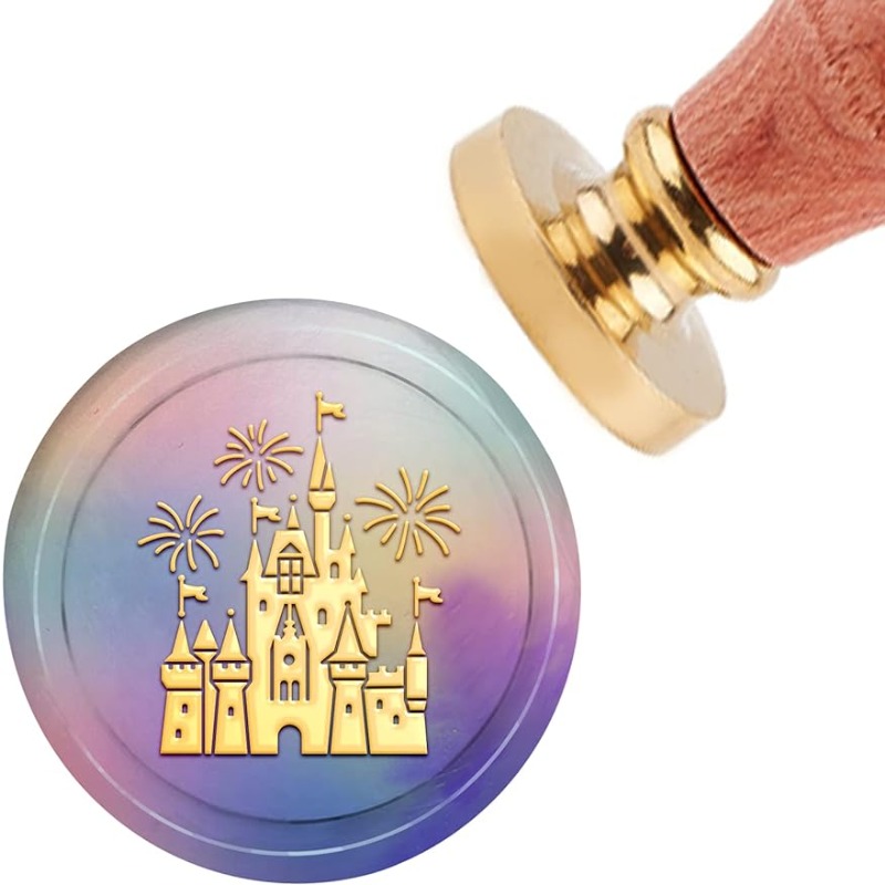 Wax Seal Stamp Set - 1 세트 성 왁스 인감 스탬프