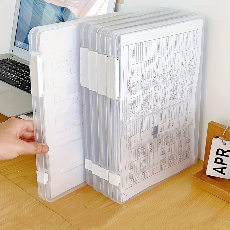 Archive Box Set - 5pcs A4 파일 보관 상자 세트