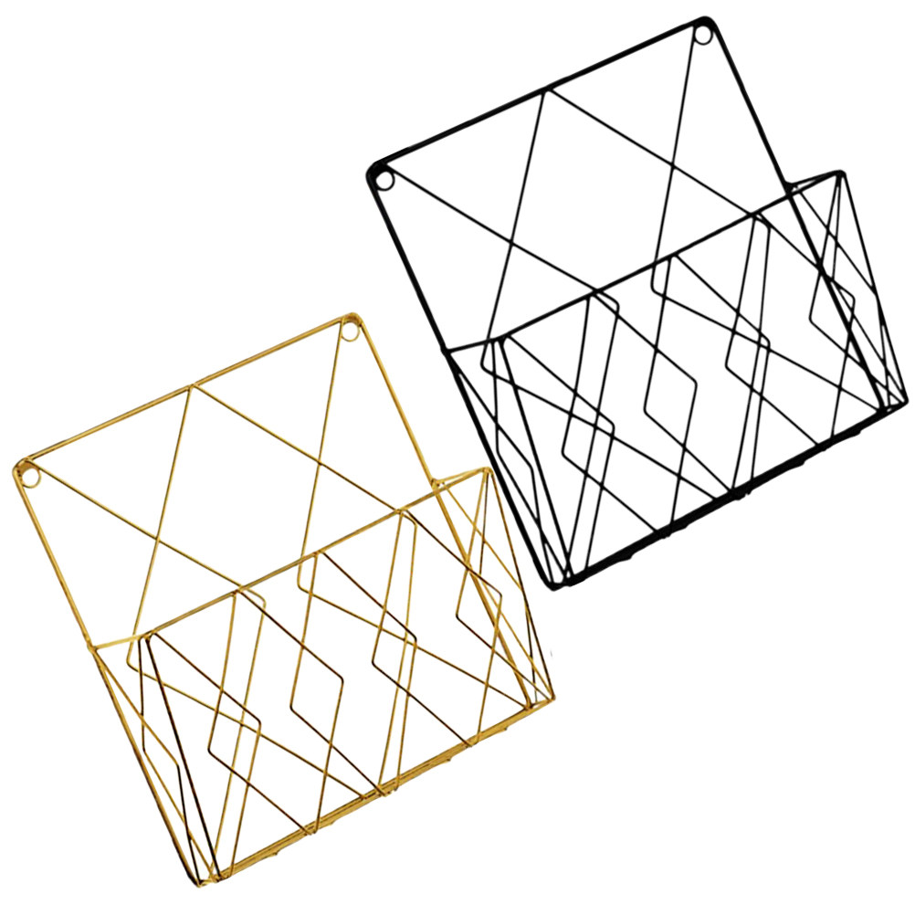 2개입 프리미엄 금속 벽걸이 파일 정리대, 사무실 벽  - Magazine Holder Rack 리뷰 및 가격