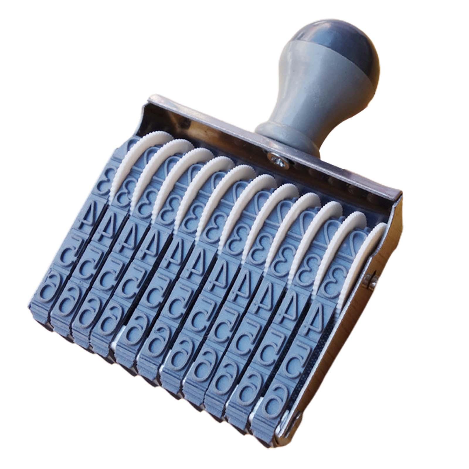 고무 숫자 스탬프 롤러 날짜 스탬프 11밴드 상업용 부 - Rubber Date Stamp 리뷰 및 가격