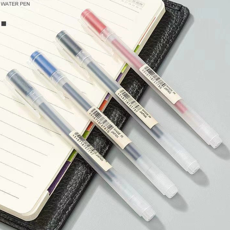 3-6 개/대 0.38mm Kawaii MUJIs 젤  - Muji Stationery Gel Pen 리뷰 및 가격