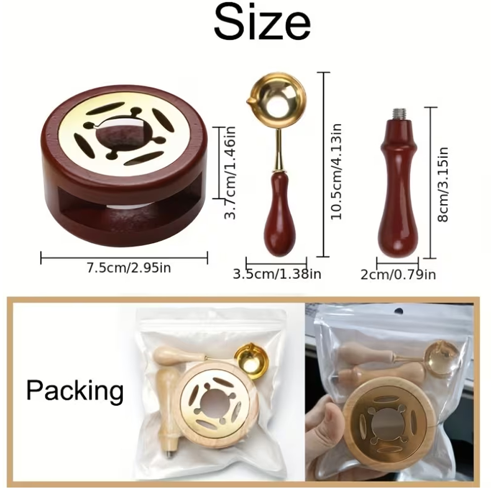 개인 맞춤형 왁스 씰 스탬프 키트, 맞춤 이미지/로고, - Wax Seal Stamp Set 리뷰 및 가격