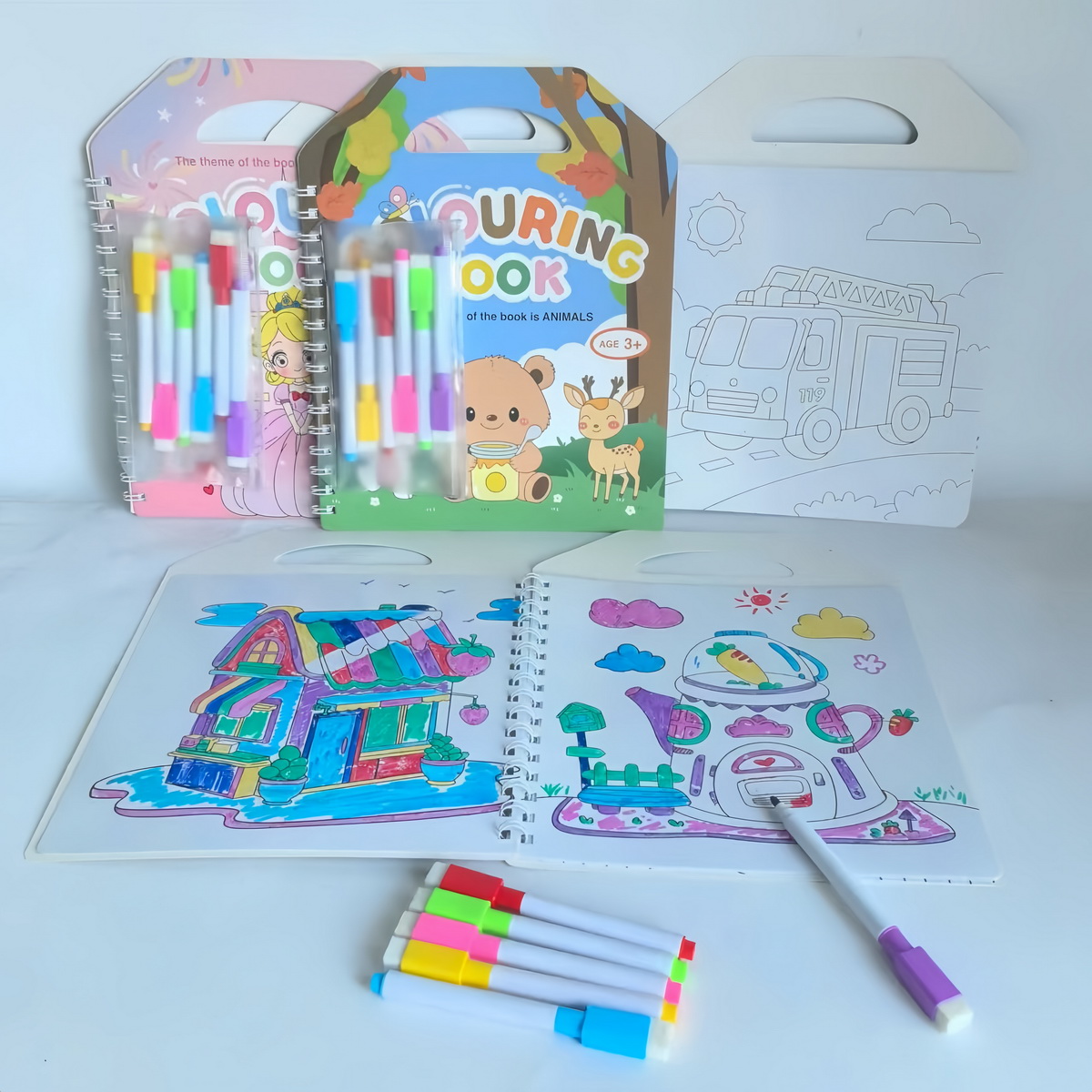 1 세트 16 페이지 컬러 북 1Pcs 펜 가방 6Pc - Copic Marker Sketch 리뷰 및 가격