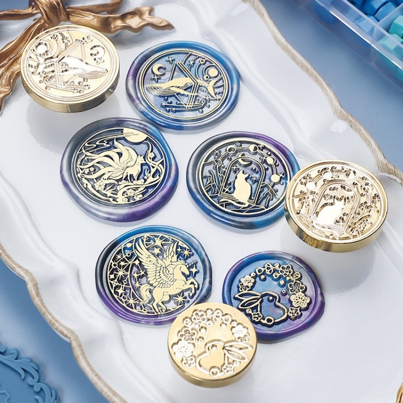 완벽한 왁스 실링 스탬프 키트 풀세트 왁스 비즈 멜팅  - Wax Seal Stamp Set 리뷰 및 가격