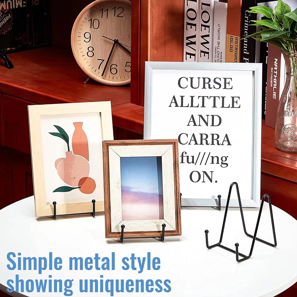 내구성이 뛰어난 3/4/6인치 프레임 홀더 금속 블랙  - Magazine Holder Rack 리뷰 및 가격