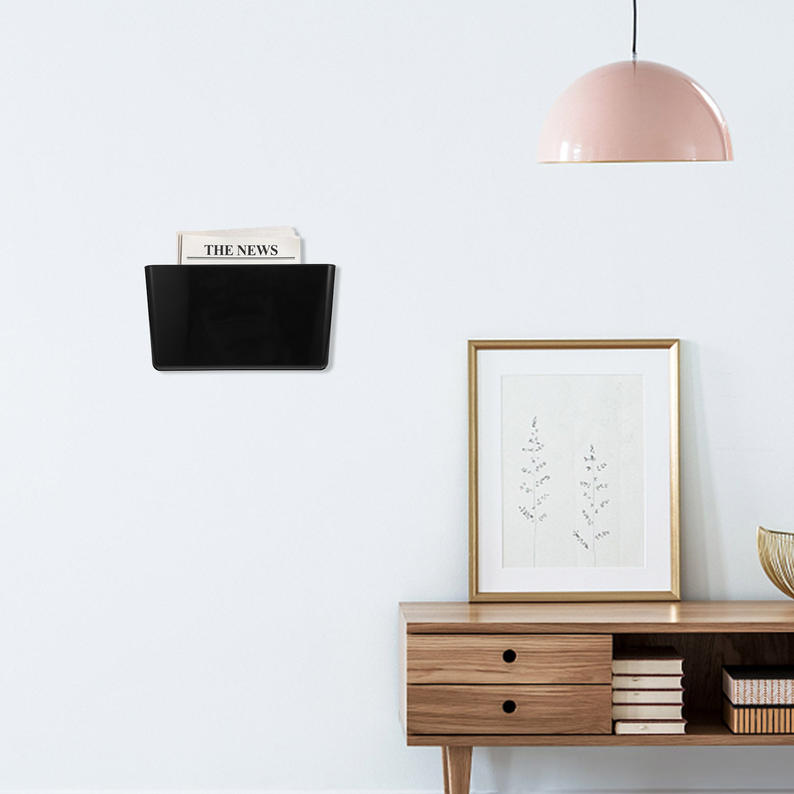 벽걸이형 파일 정리함 단일 포켓 플라스틱 문서 홀더 사 - Magazine Holder Rack 리뷰 및 가격