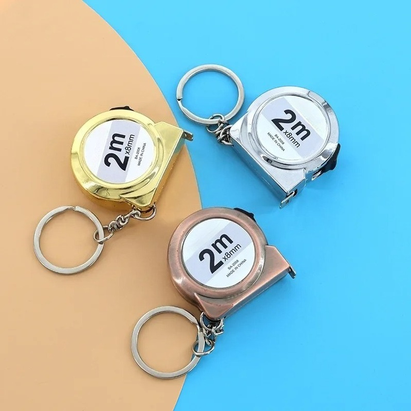 2-10pcs 휴대용 미니 줄자 2m 길이 황동 소재  - Tape Dispenser Weighted 리뷰 및 가격