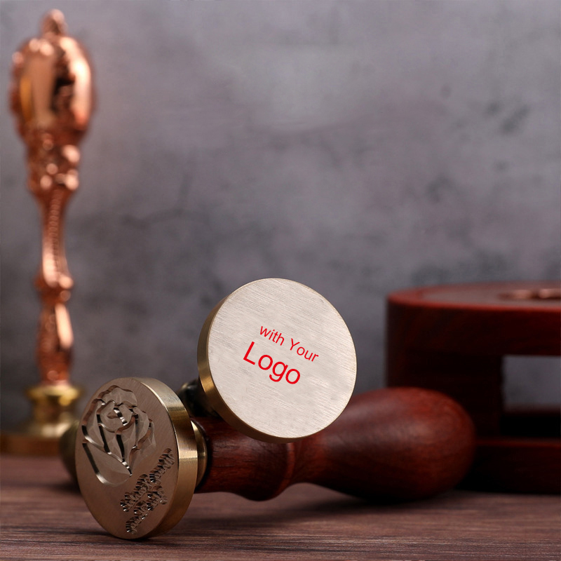로고가있는 맞춤형 인감 왁스 스탬프 헤드 맞춤형 왁스  - Wax Seal Stamp Set 리뷰 및 가격