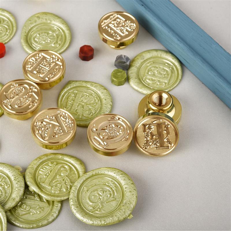 A-Z 빈티지 봉인 된 왁스 스탬프 헤드 26 문자 패 - Wax Seal Stamp Set 리뷰 및 가격