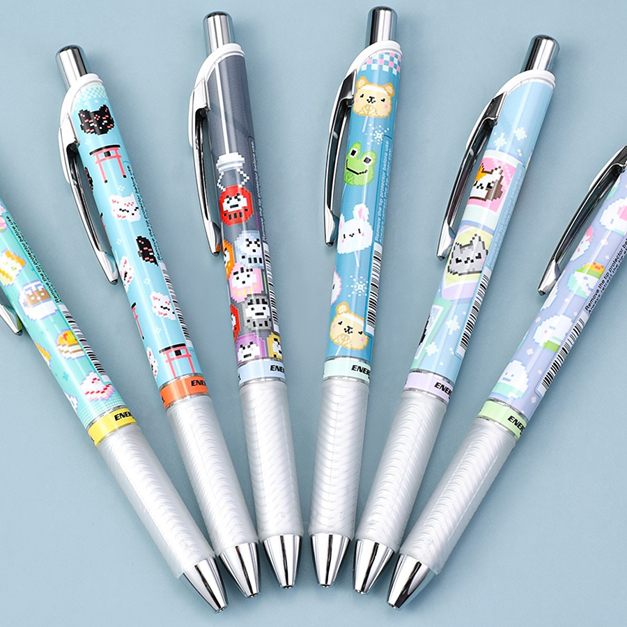 1pc 펜텔 BLN75 젤 펜 도쿄 스토리 픽셀 한정판 - Pentel Pen Energel 리뷰 및 가격