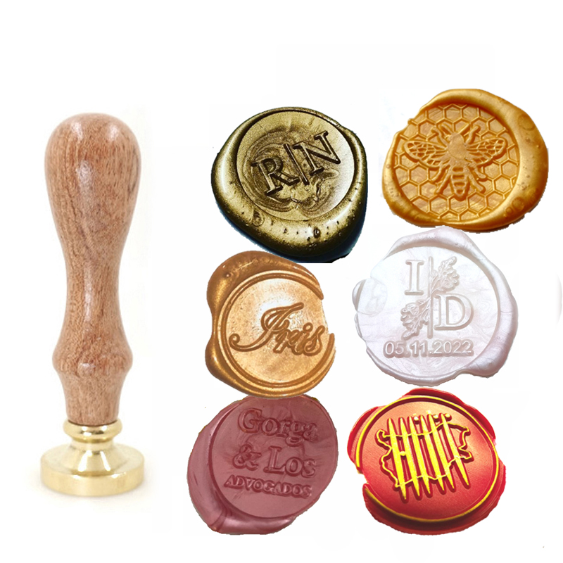 맞춤형 황동 왁스 씰 스탬프(2개의 이니셜 장식 화환  - Wax Seal Stamp Set 리뷰 및 가격