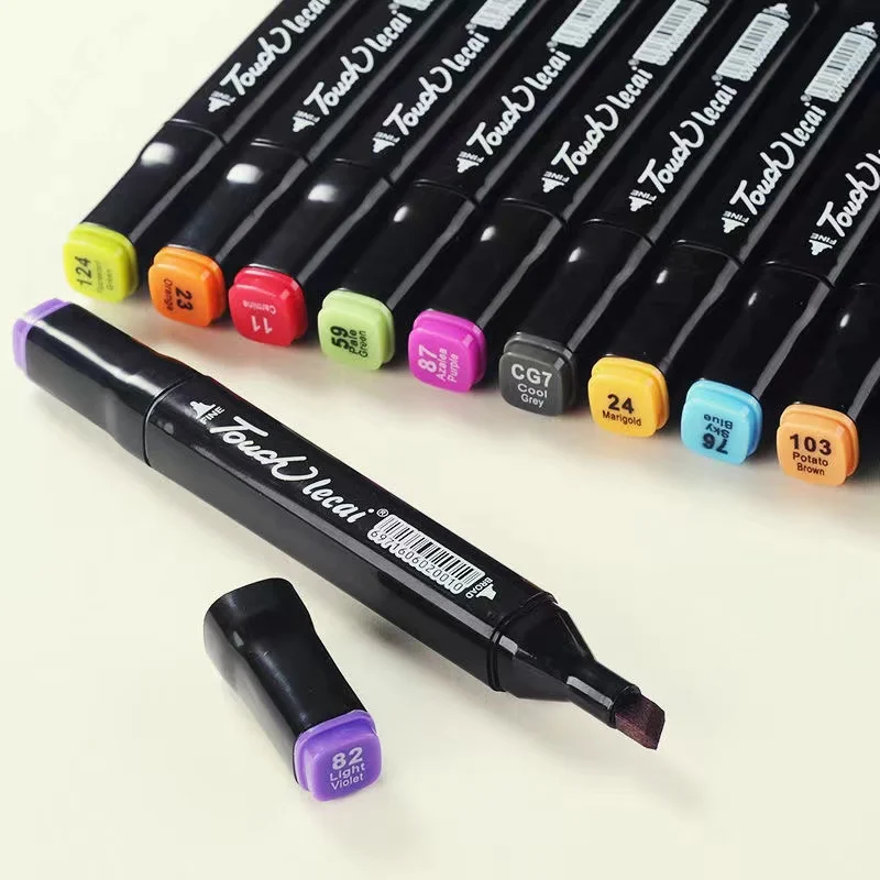 12색/세트 마카롱 알코올 기반 마커 듀얼 팁 스케칭  - Copic Marker Sketch 리뷰 및 가격