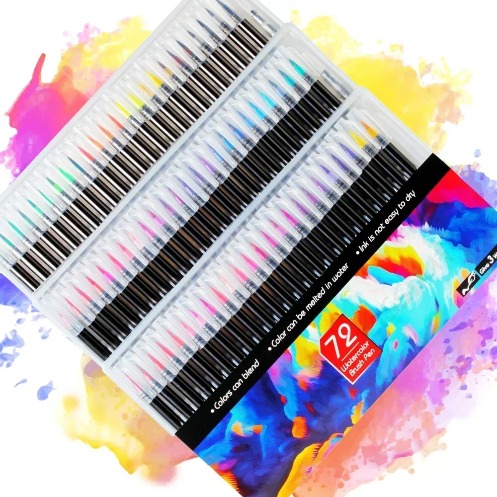 12-72 색상 수채화 브러쉬 펜 아트 마커 펜 그리기 - Copic Marker Sketch 리뷰 및 가격